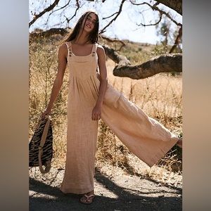 Free People Sun-Drenched Overalls